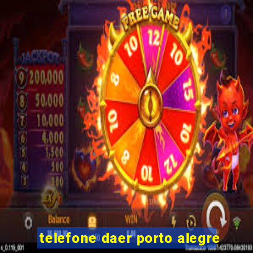 telefone daer porto alegre